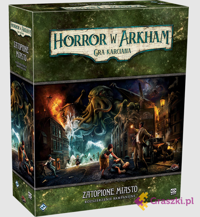 Horror w Arkham: Gra karciana - Zatopione miasto - Rozszerzenie kampanijne